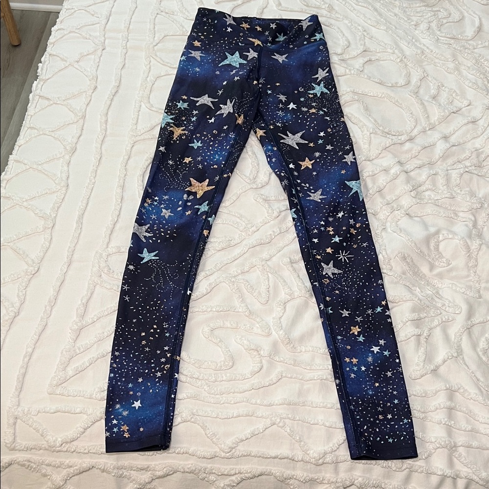 Dharma Bums Celestial Leggings (Stars, moon, sky, astrology, alien)